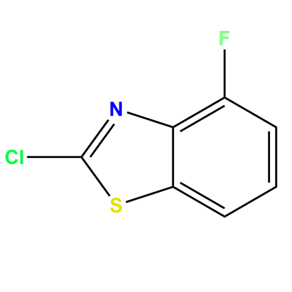 2-Chloro-4-fluorobenzothiazole