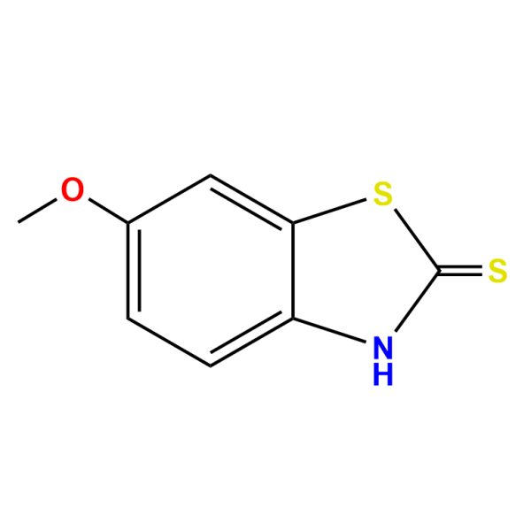 2(3H)-Benzothiazolethione,6-methoxy-(9CI)