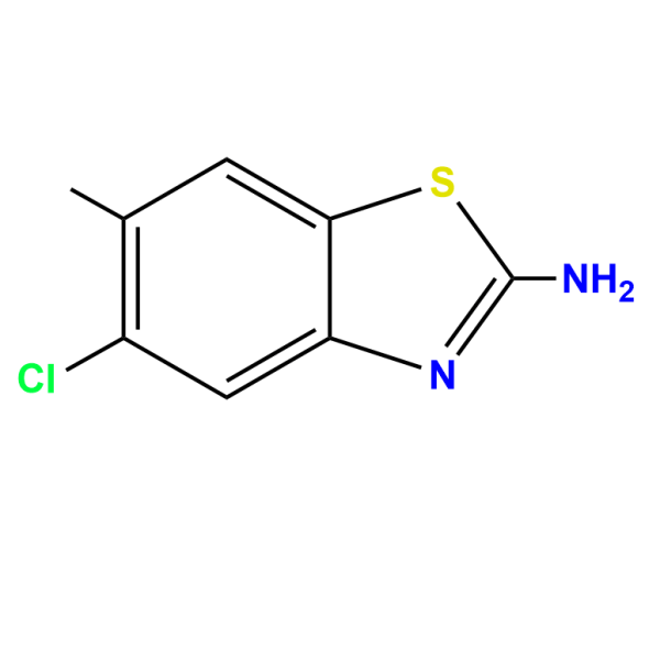 5-Chloro-6-methyl-benzothiazol-2-ylamine