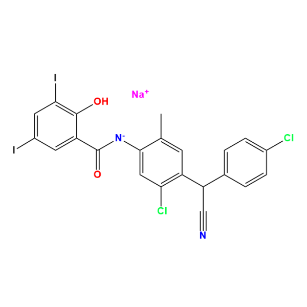 Closantel sodium